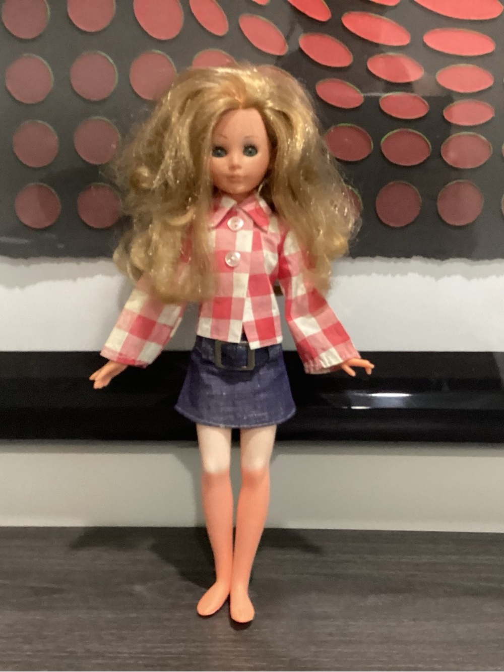 Vintage Corrine doll Italocremora 15” Made in Italy 1970s. Pretty doll!